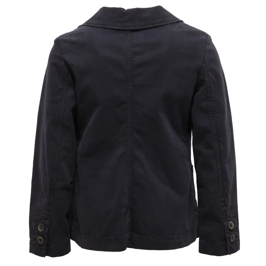 8445V giacca bimbo blu JECKERSON BABY giacche cotone jacket kid boy