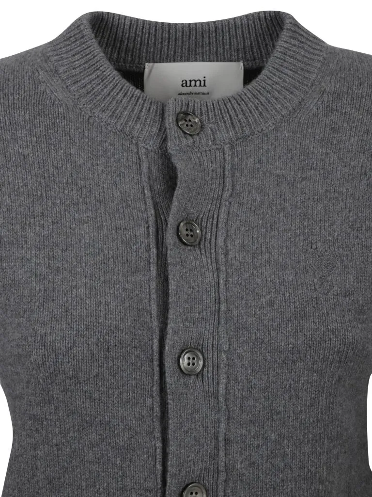 AMITONAL ADC CARDIGAN Light grey