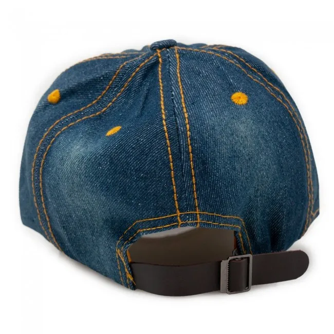 Berretto donna in jeans con visiera