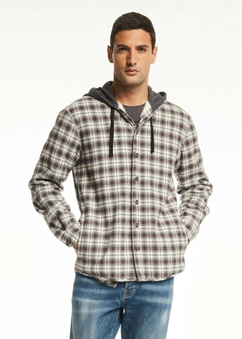 Camicia con cappuccio