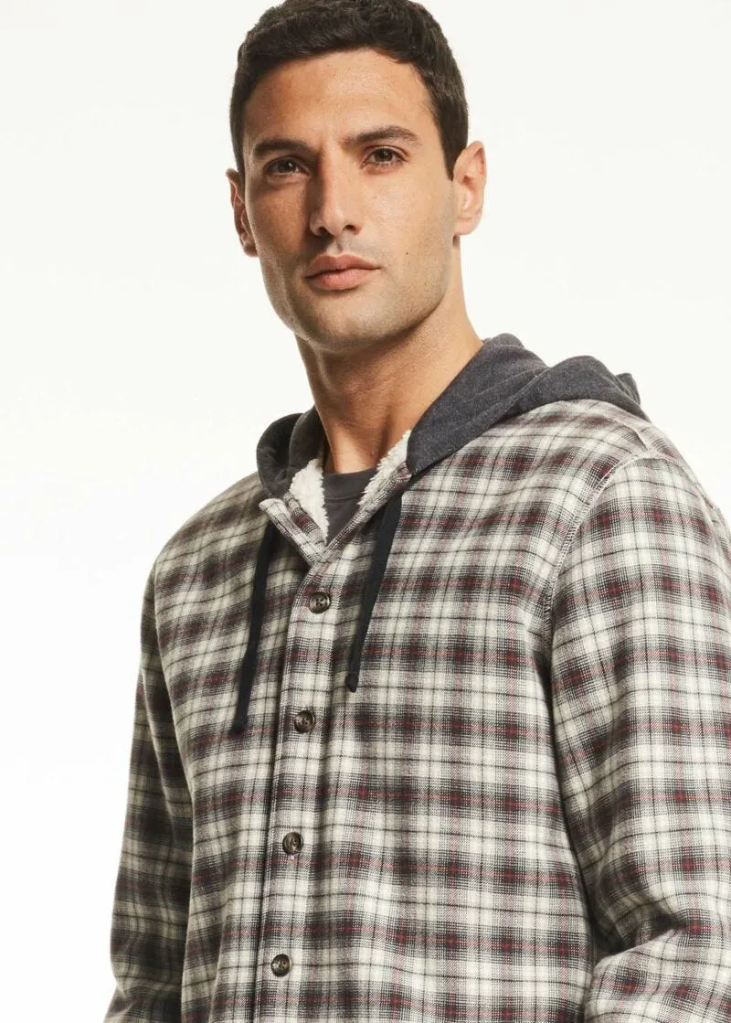 Camicia con cappuccio