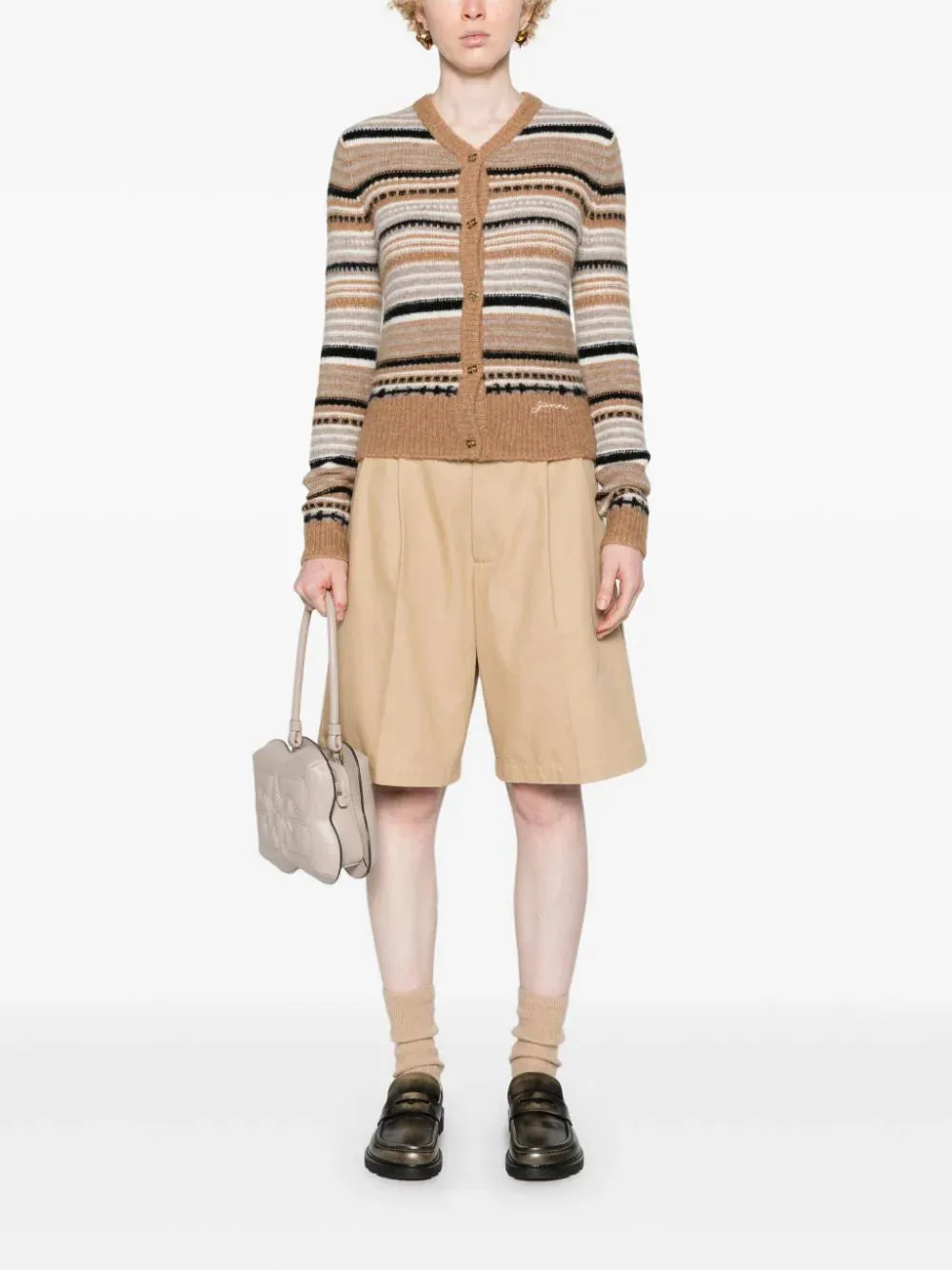 Cardigan a righe