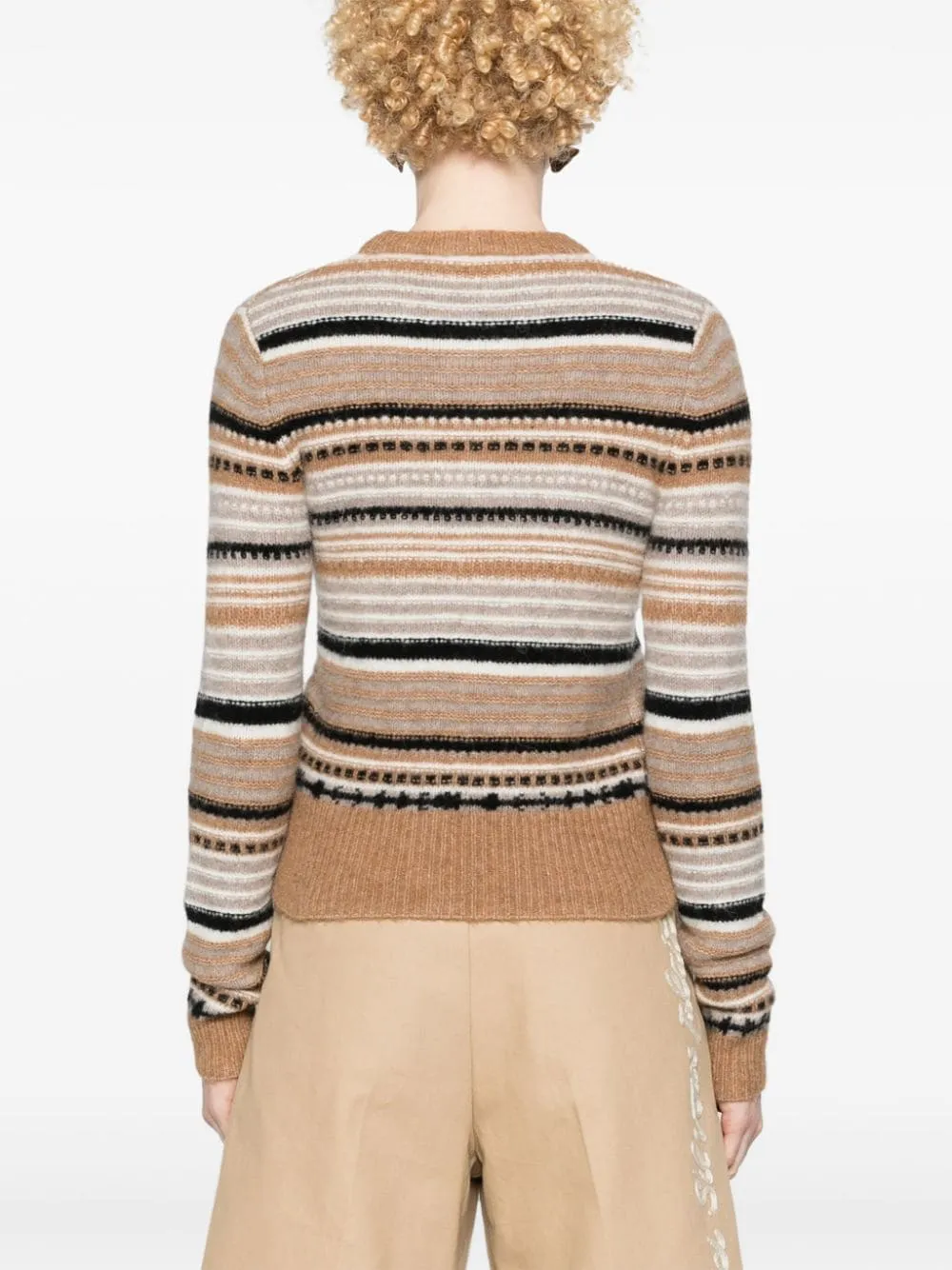 Cardigan a righe