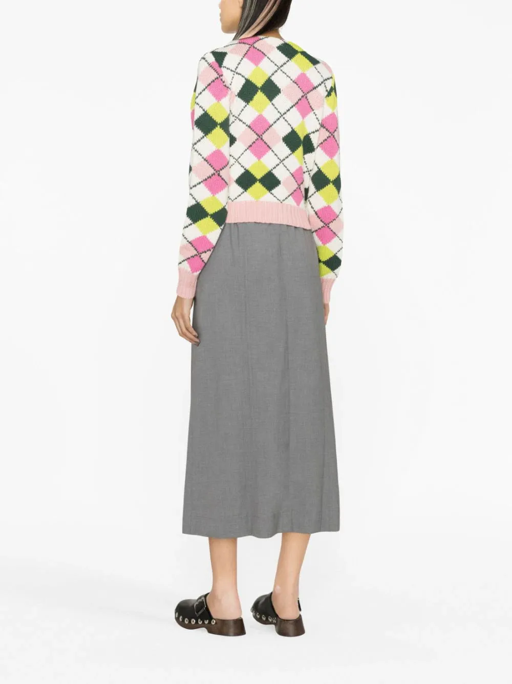 Cardigan a rombi