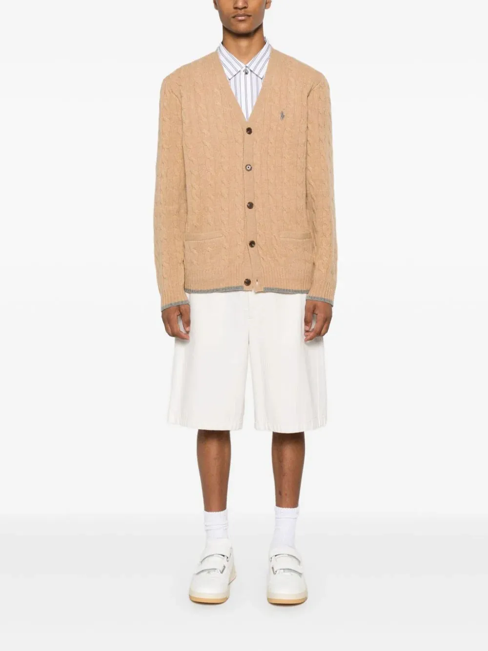Cardigan a trecce