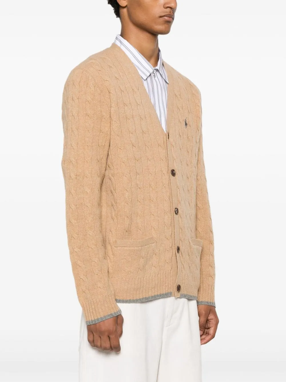 Cardigan a trecce