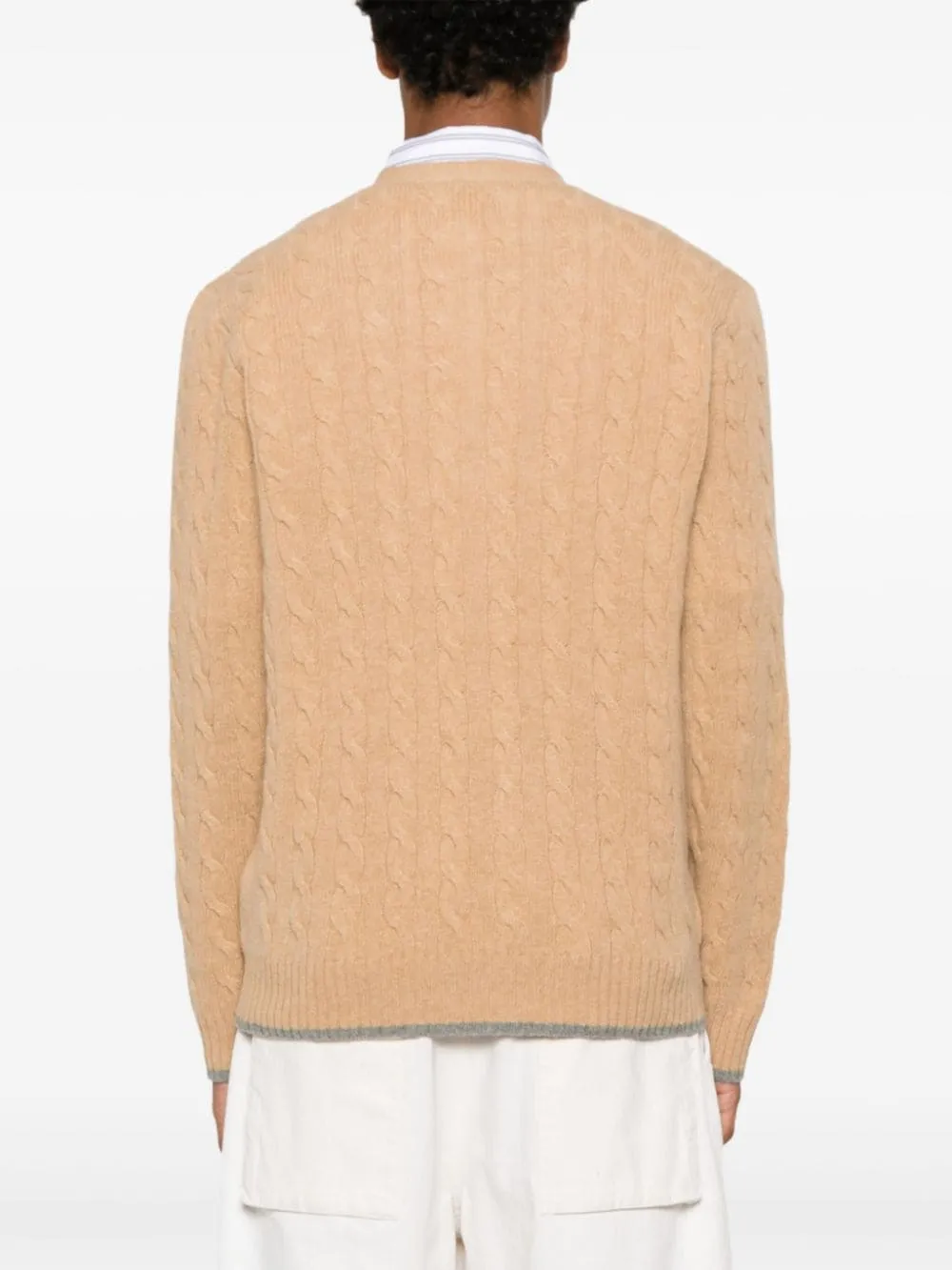 Cardigan a trecce