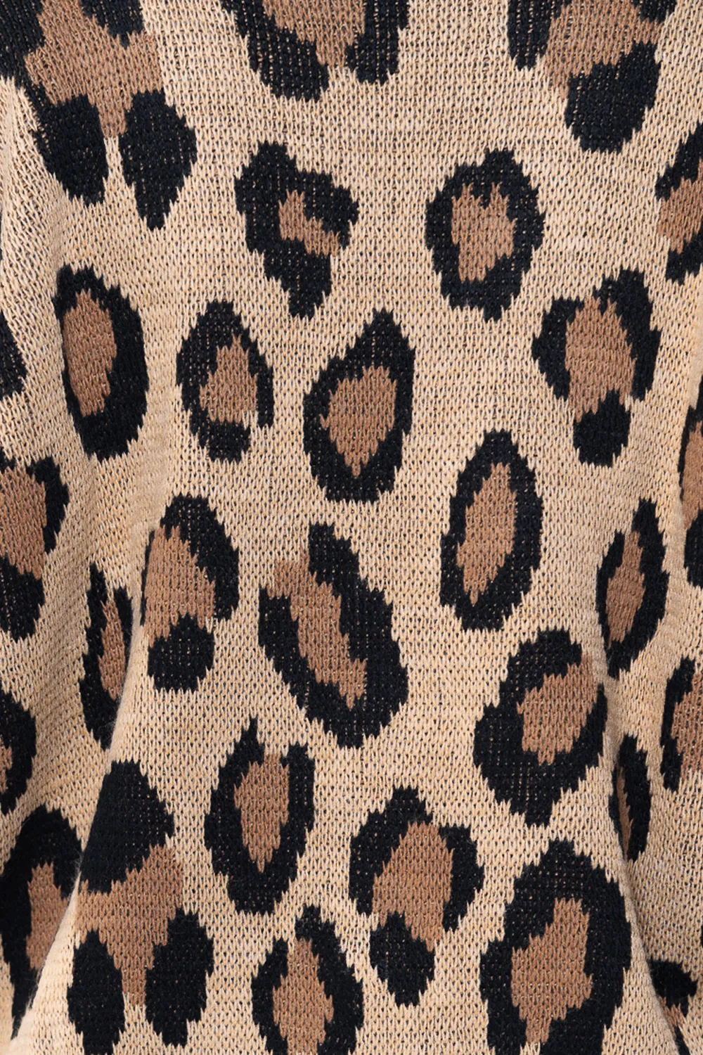 Cardigan animalier 