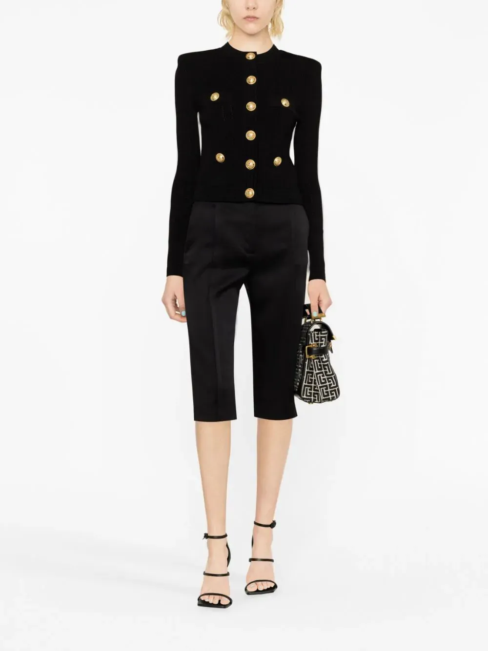 Cardigan con bottoni