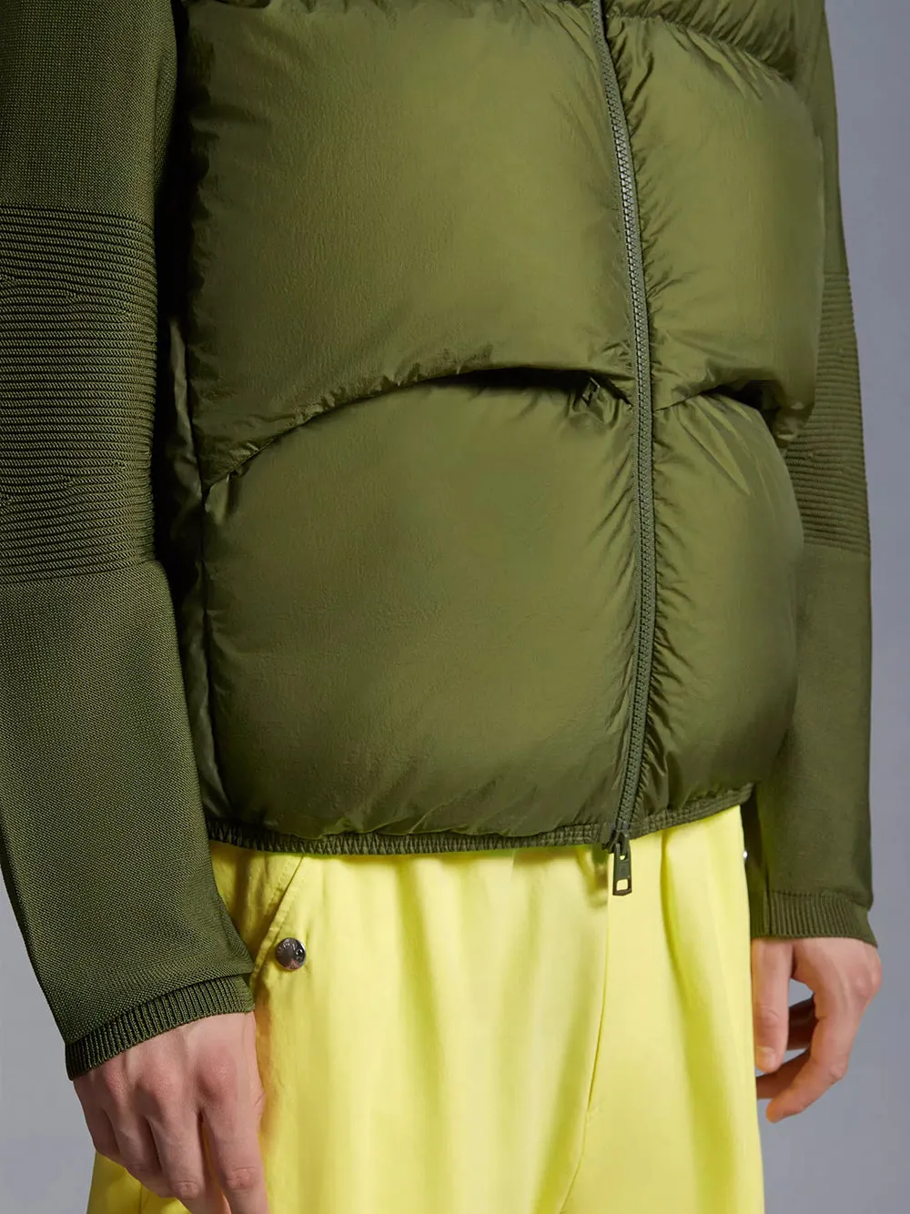 Cardigan con imbottitura