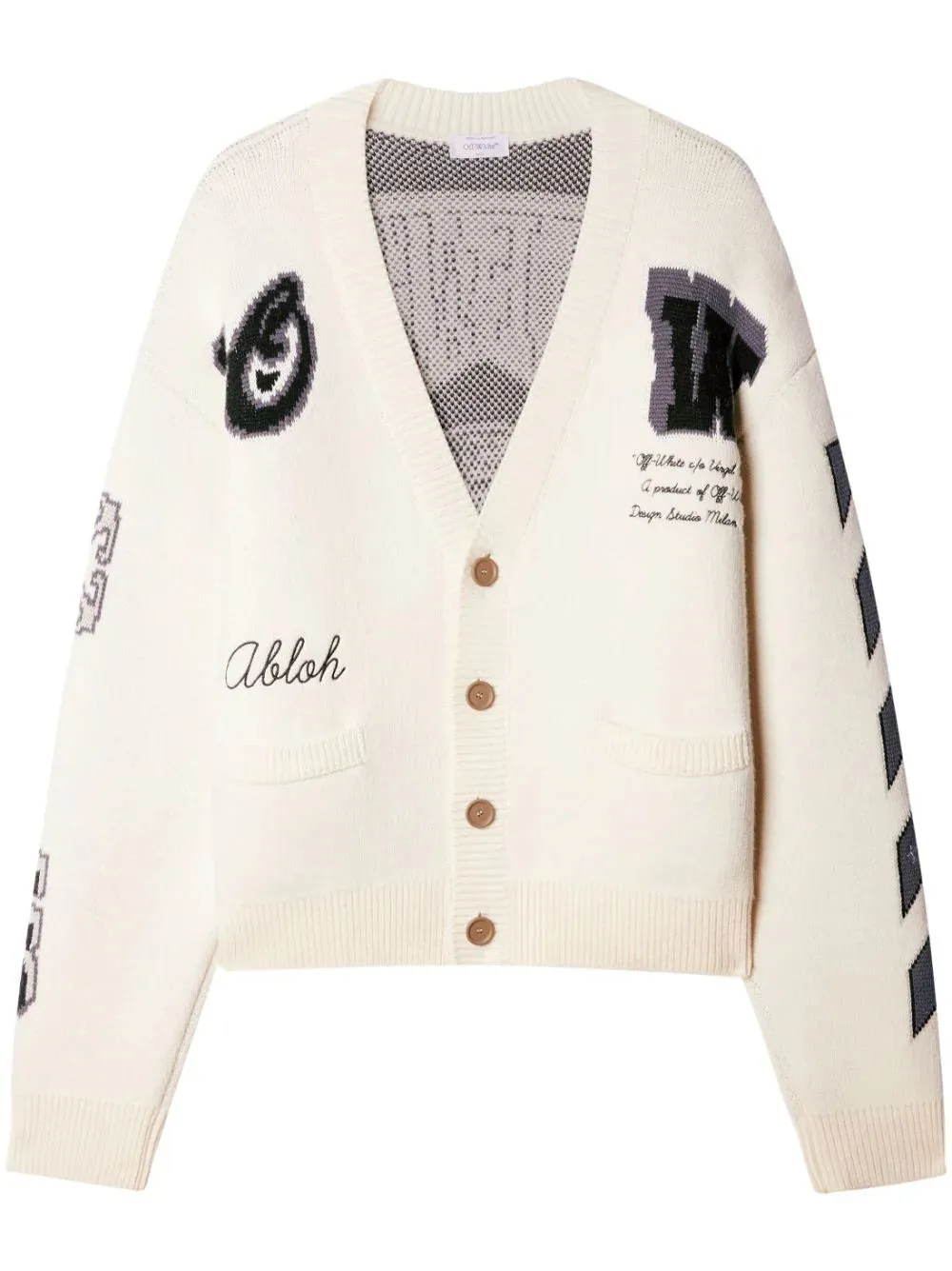 Cardigan Con Motivo Luna