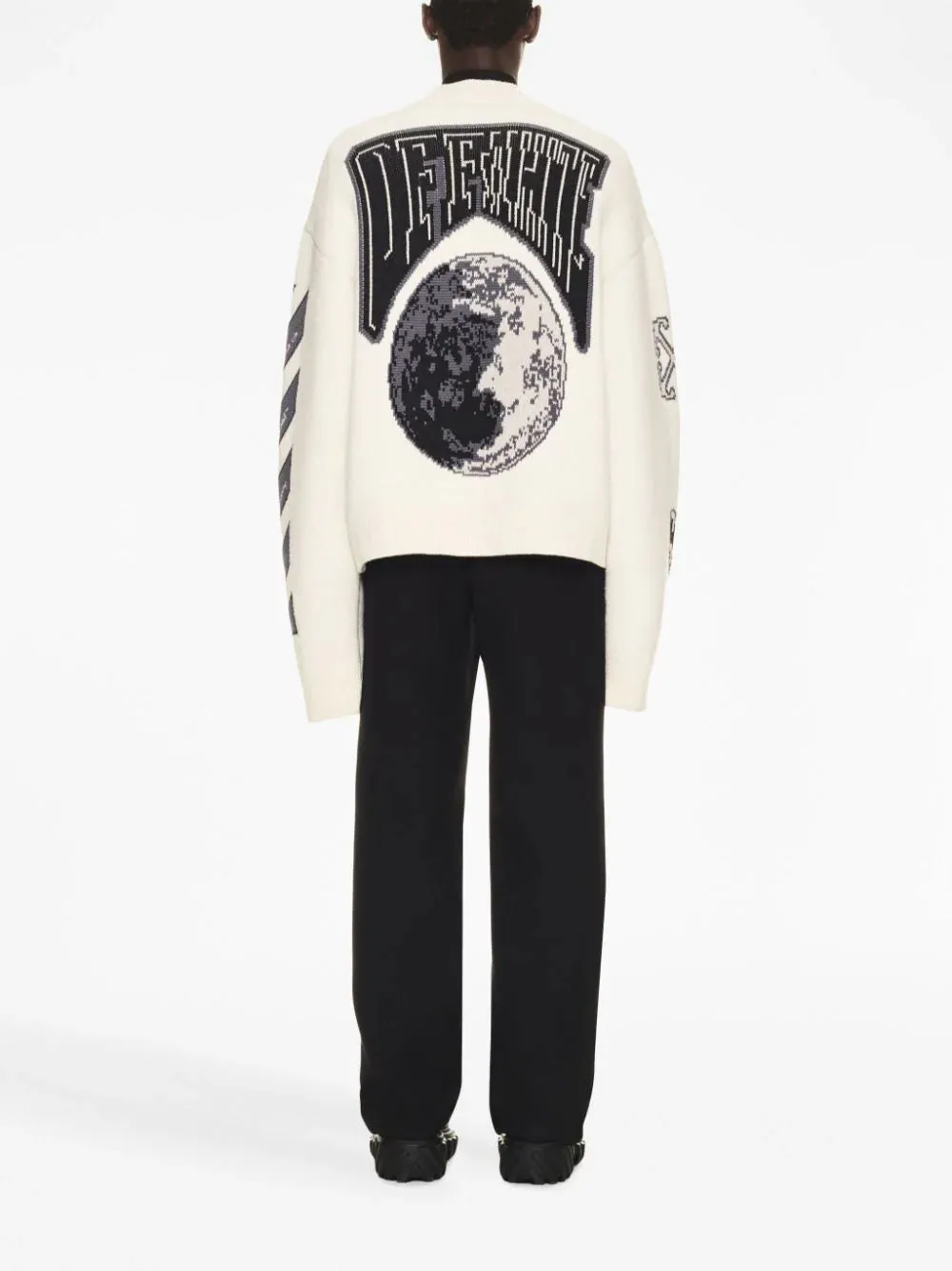 Cardigan Con Motivo Luna