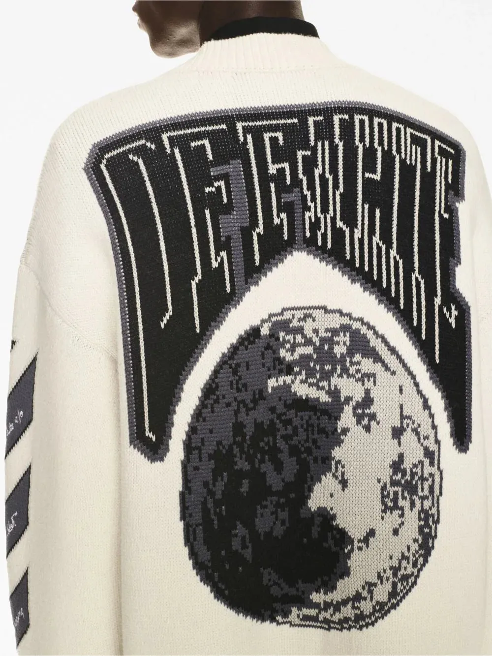 Cardigan Con Motivo Luna