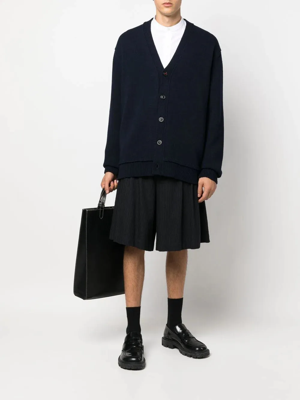 Cardigan con toppe sui gomiti