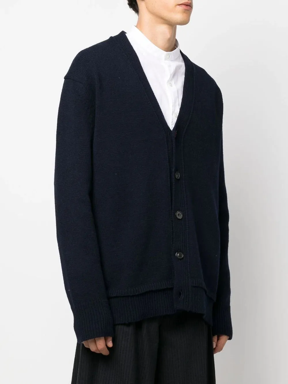 Cardigan con toppe sui gomiti