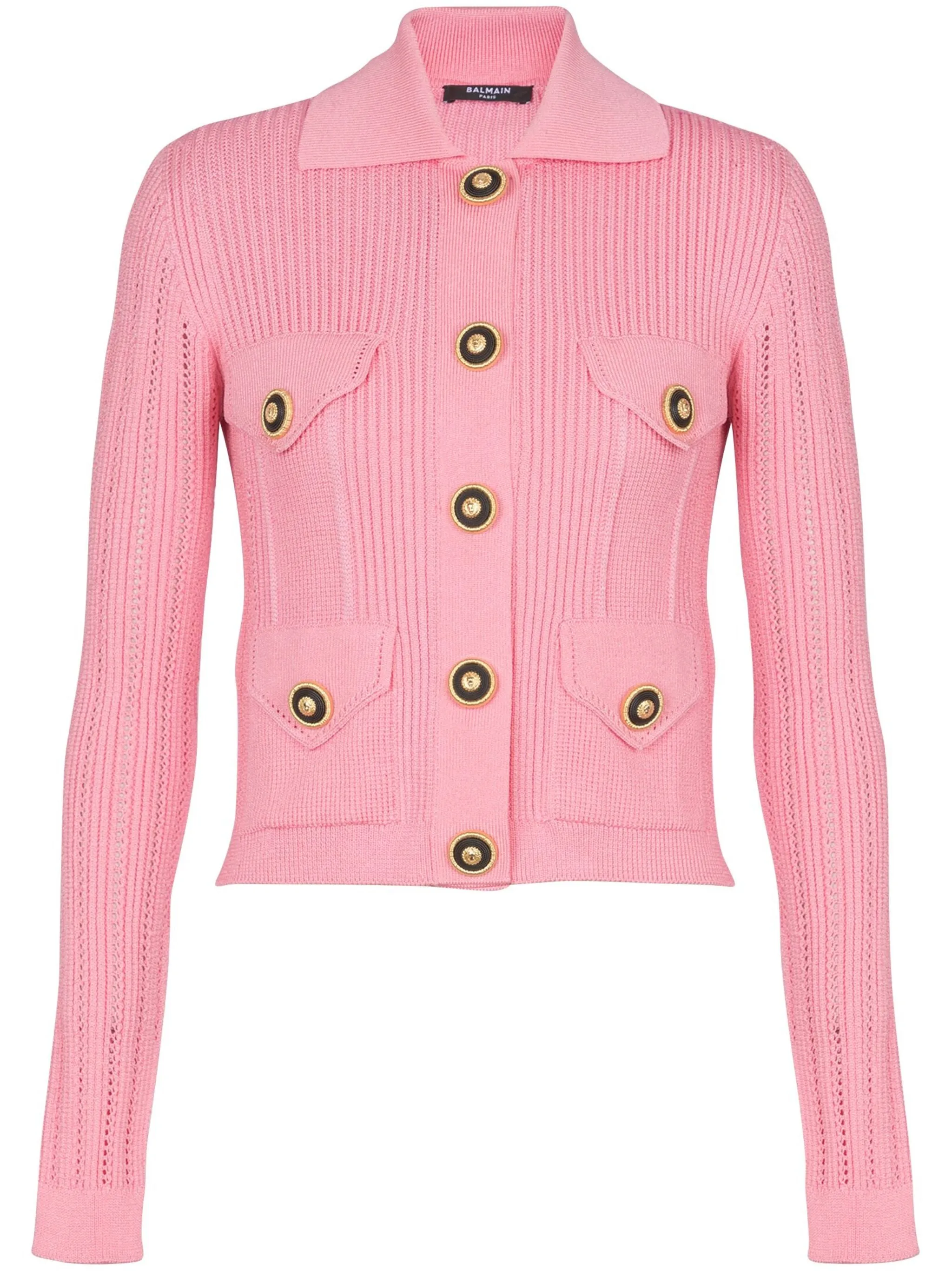 Cardigan corto in maglia