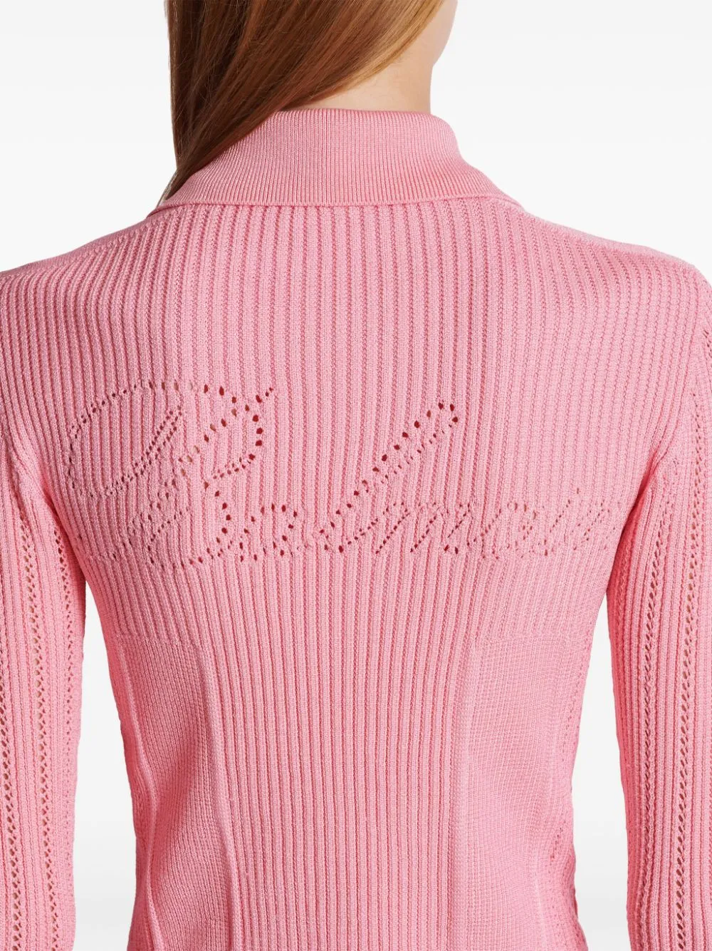 Cardigan corto in maglia