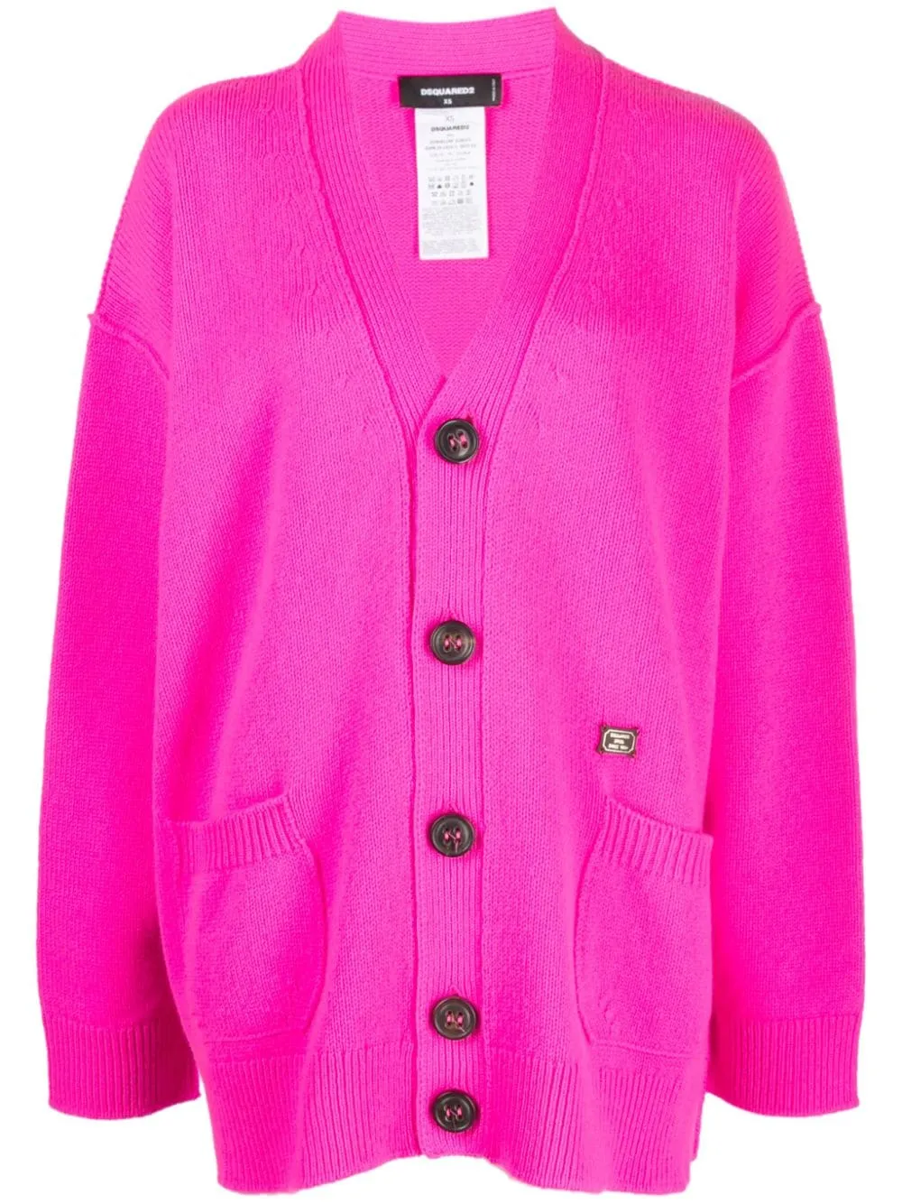 Cardigan in lana e cashmere