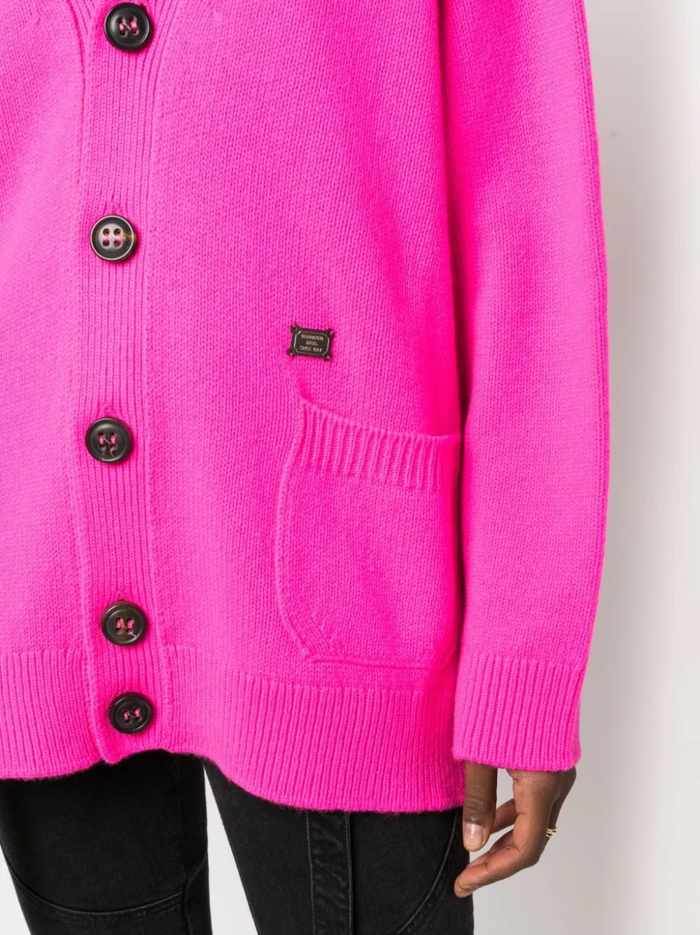 Cardigan in lana e cashmere