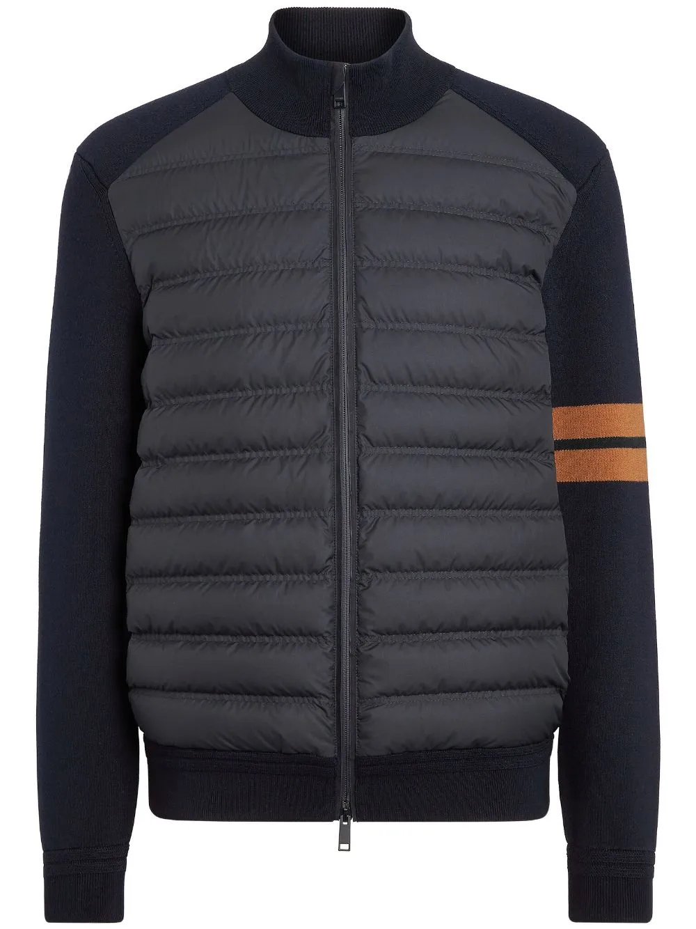 Cardigan in maglia di lana High Performance