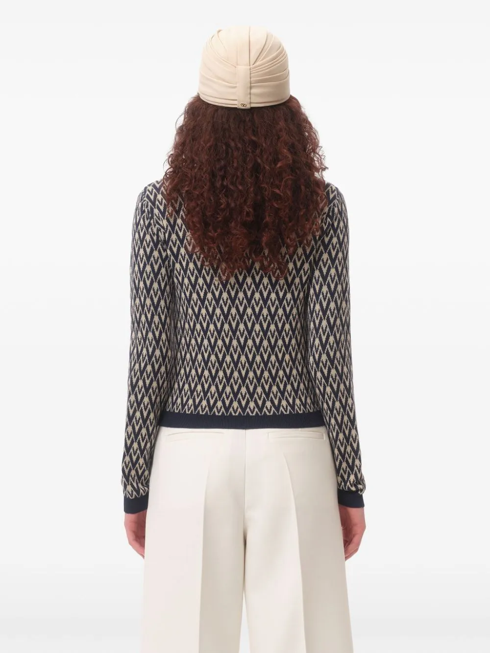 Cardigan Jacquard Toute la V
