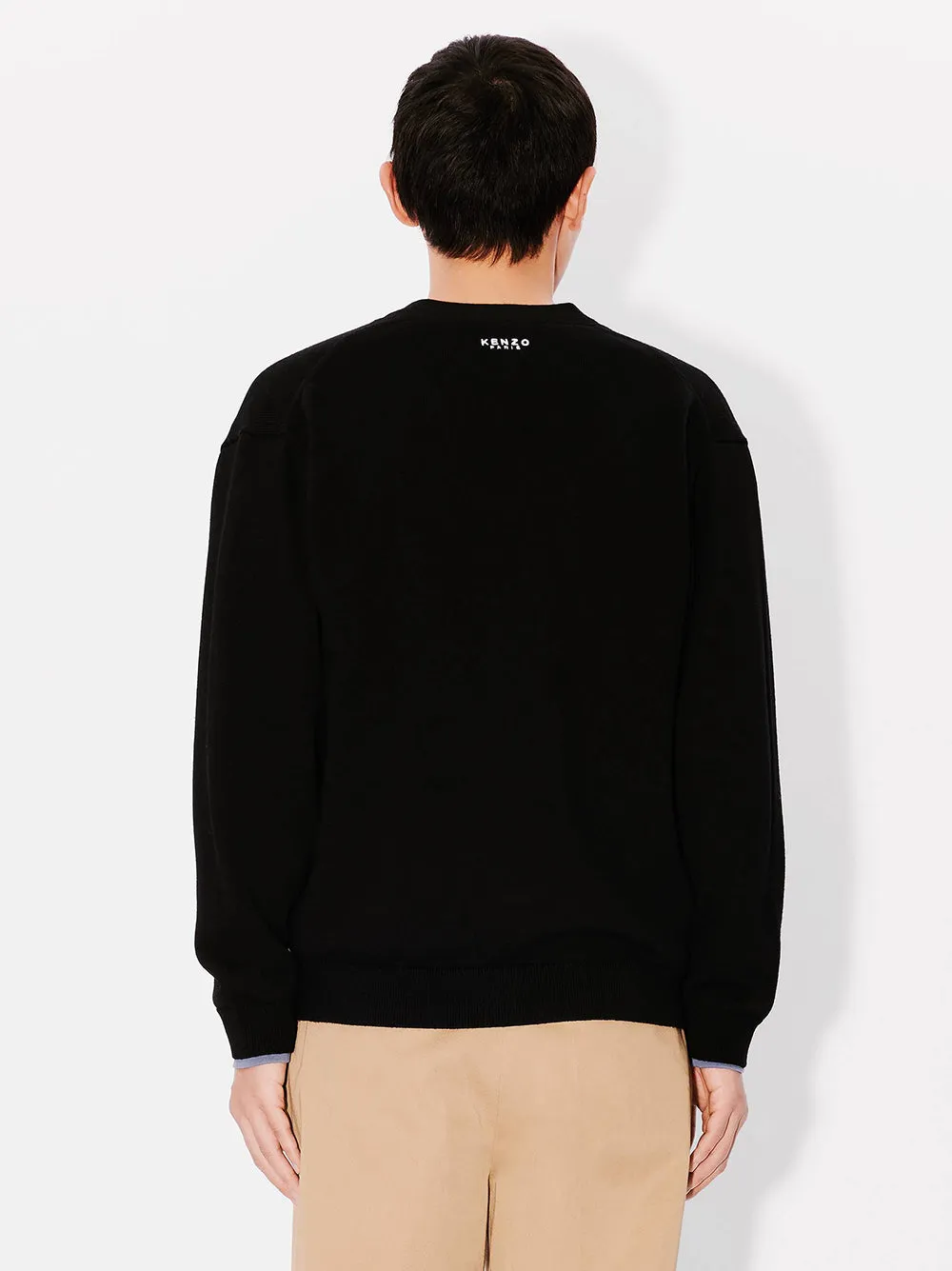 Cardigan ricamato 'Kenzo lucky tiger'