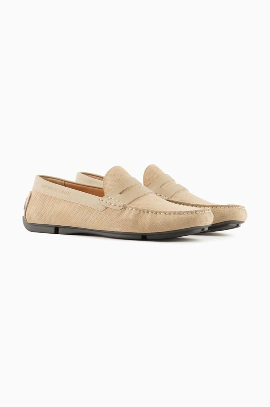 Emporio Armani mocassini in pelle