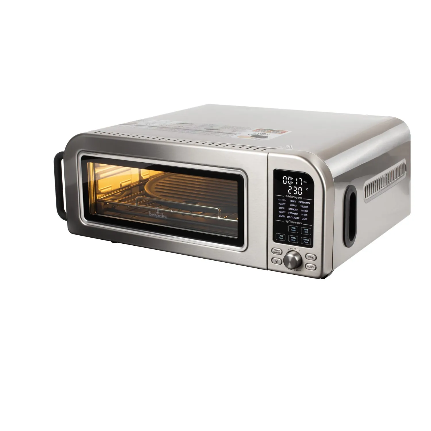 Forno pizza 2000 W Berlinger Haus - acciaio 