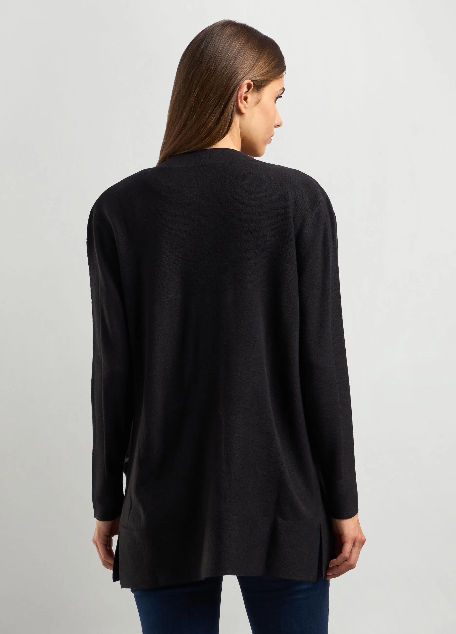 IWIE  Cardigan aperto tricot donna