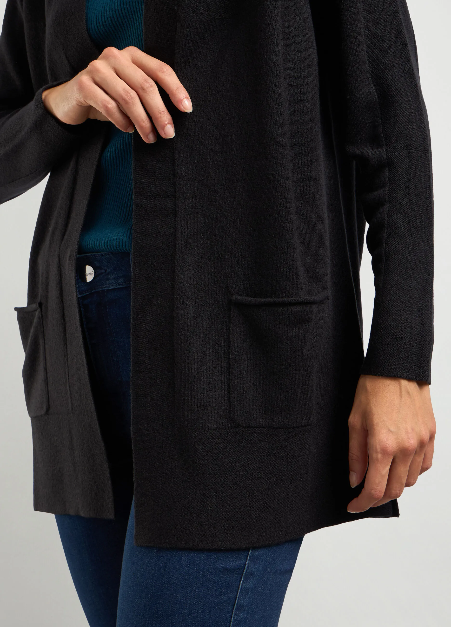 IWIE  Cardigan aperto tricot donna
