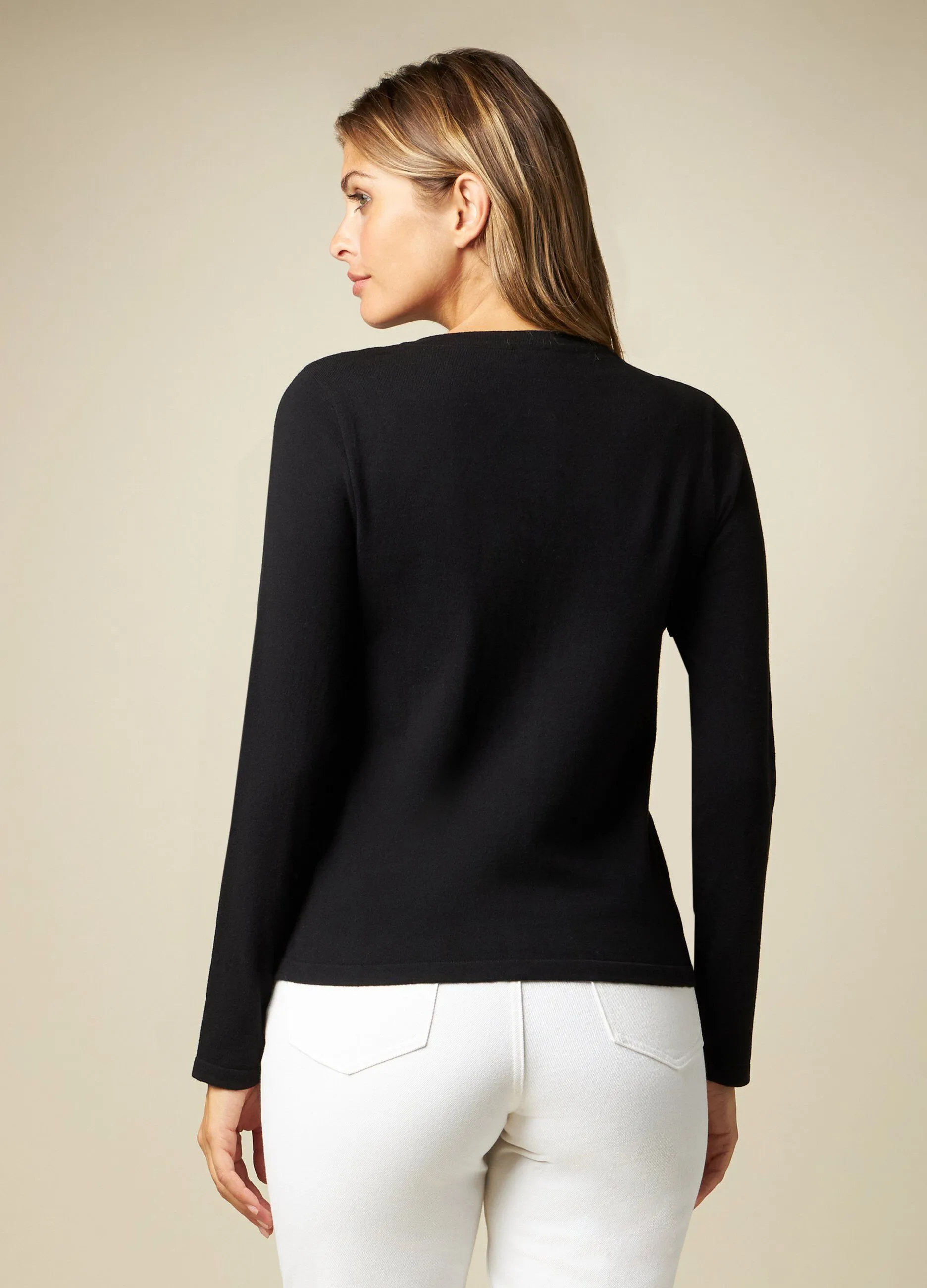IWIE  Cardigan tricot in misto cotone donna