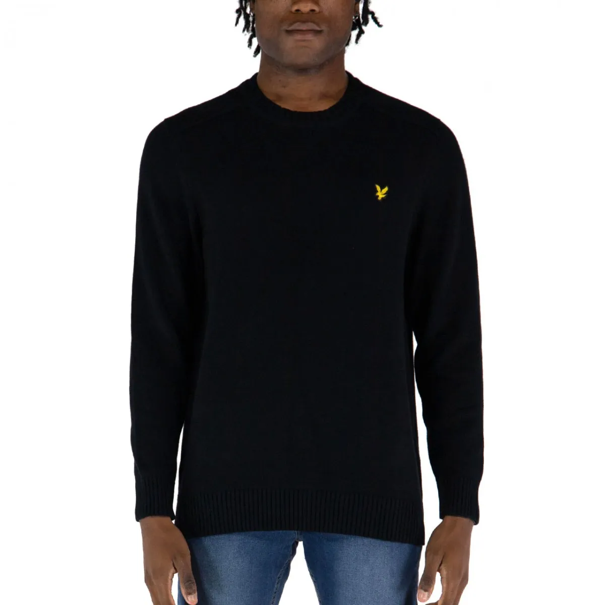 Maglione Girocollo Jet Black