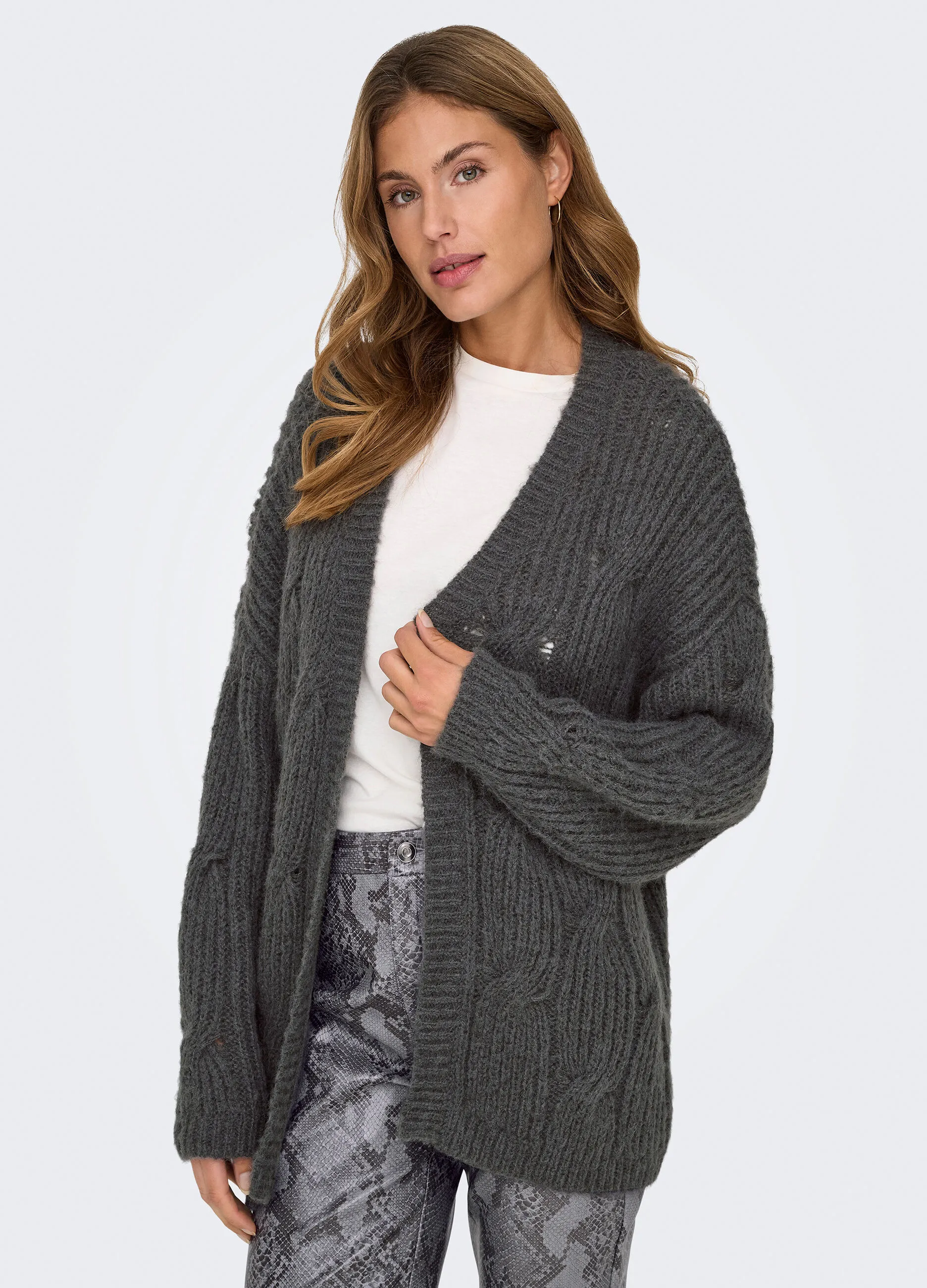 ONLY  Cardigan a maniche lunghe donna