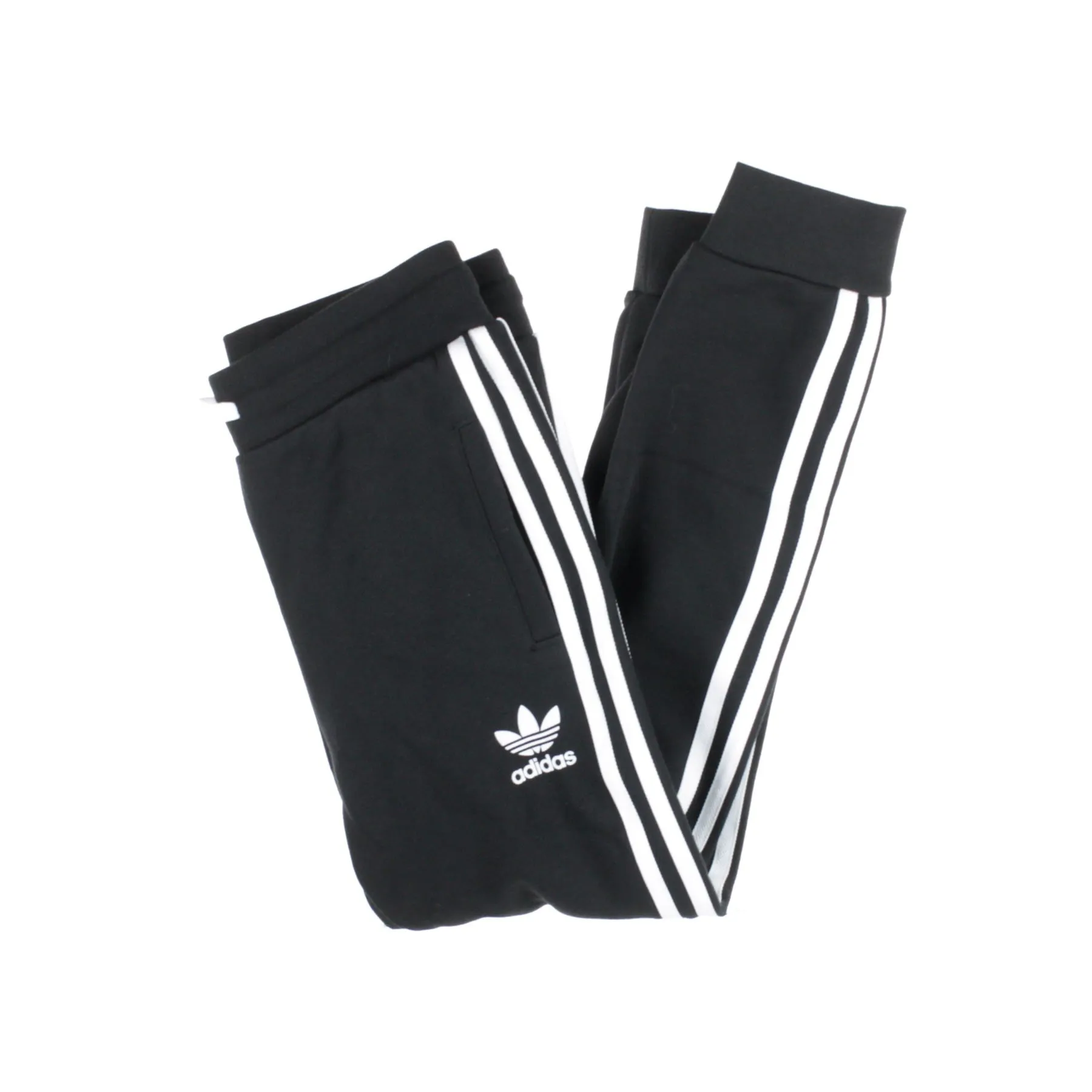 Pantalone Tuta Leggero Bambino Trefoil Pants Black/white