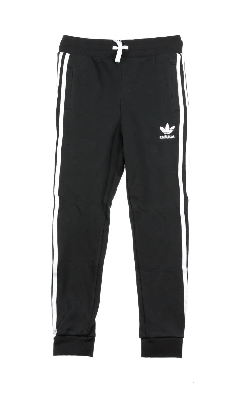 Pantalone Tuta Leggero Bambino Trefoil Pants Black/white