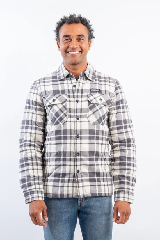 PATAGONIA MS INSULATED MW FJORD FLANNEL SHIRT 20385