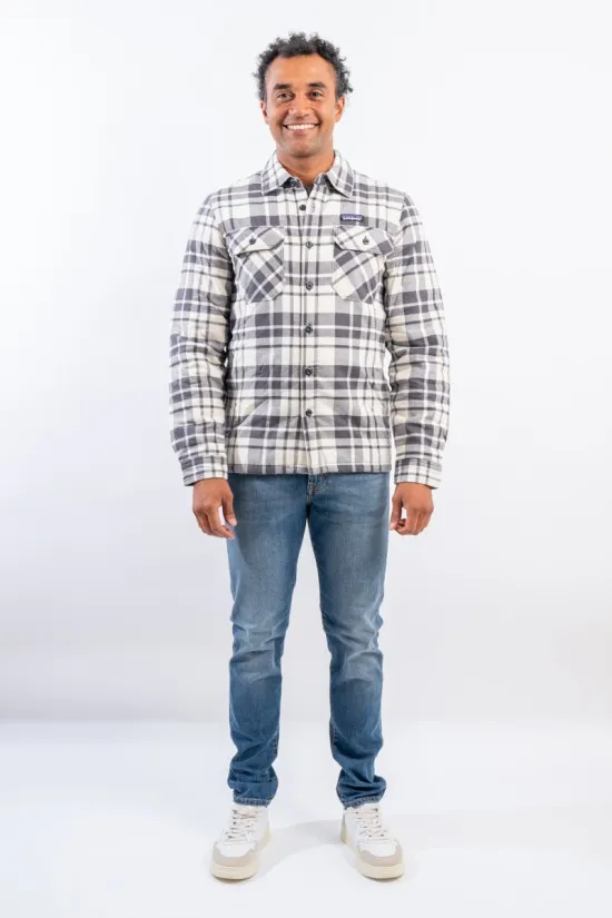 PATAGONIA MS INSULATED MW FJORD FLANNEL SHIRT 20385