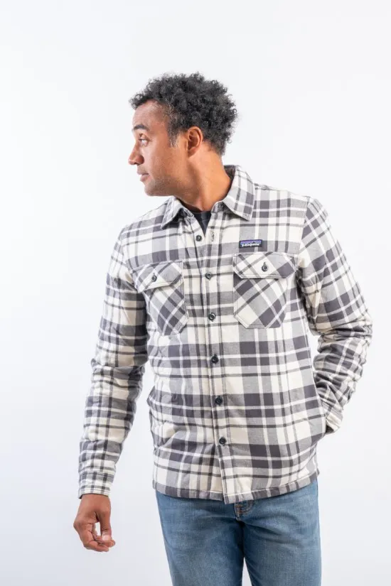 PATAGONIA MS INSULATED MW FJORD FLANNEL SHIRT 20385