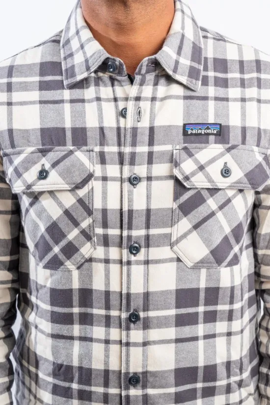 PATAGONIA MS INSULATED MW FJORD FLANNEL SHIRT 20385