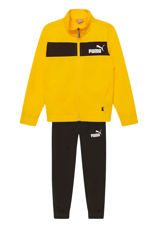Puma Tuta in acetato da ragazzo Poly Suit cl B 589371 37 mineral yellow