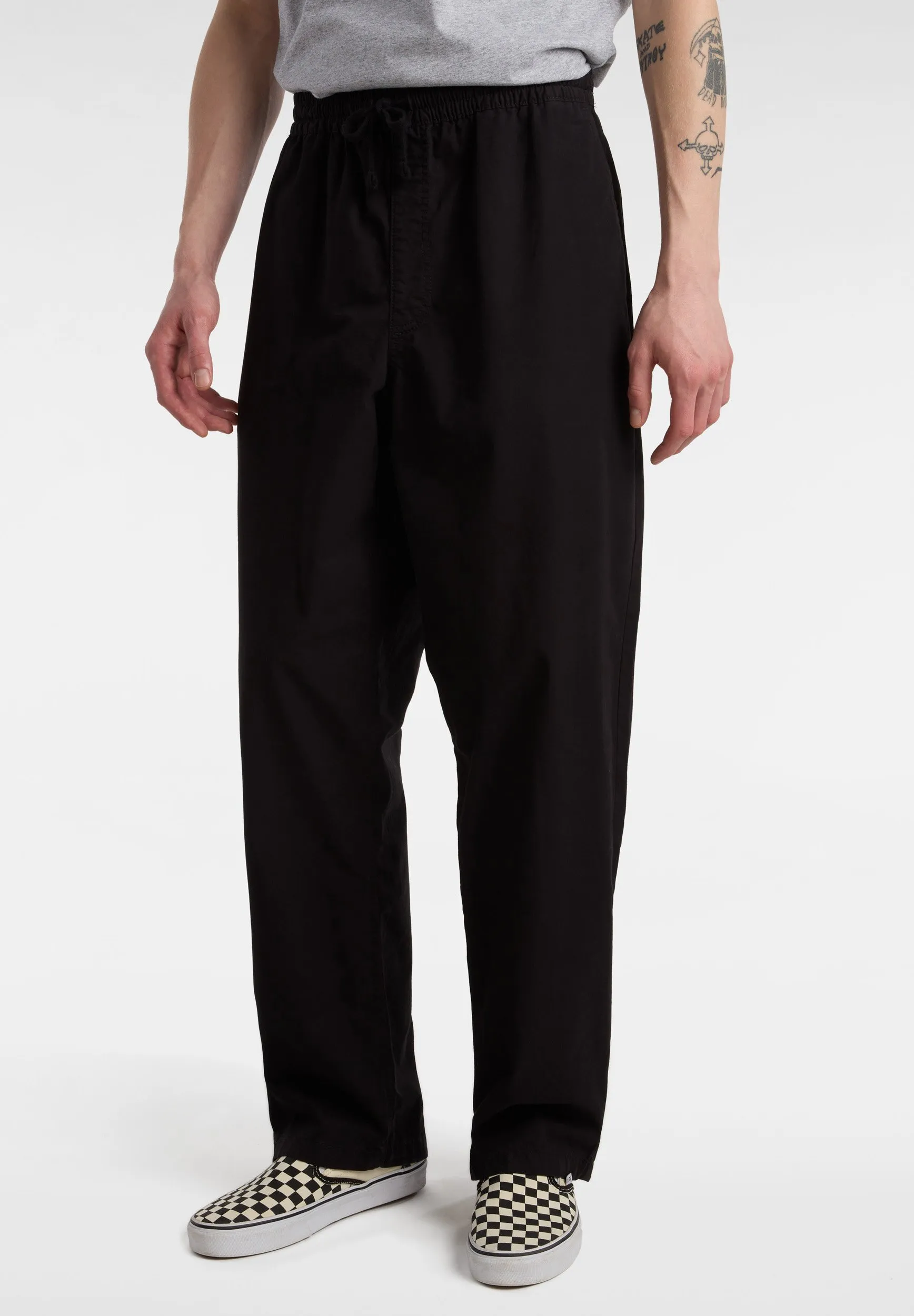 RANGE BAGGY TAPERED ELASTIC WAIST PANT - Pantaloni