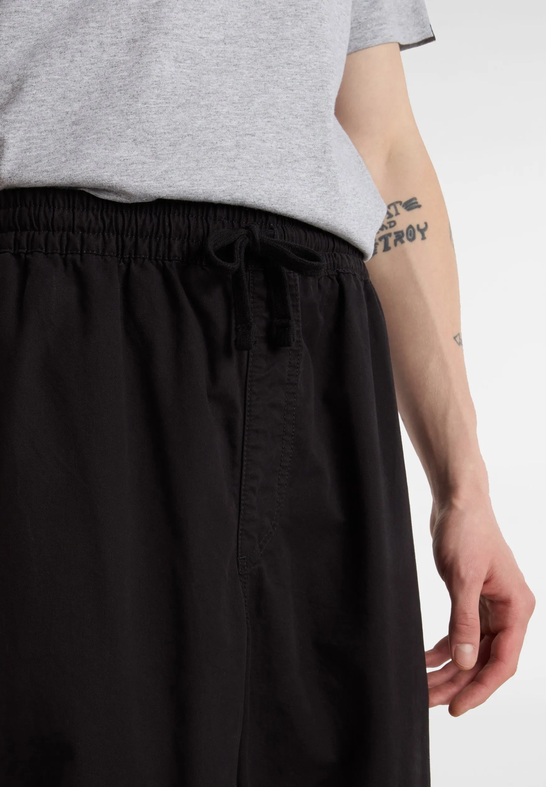 RANGE BAGGY TAPERED ELASTIC WAIST PANT - Pantaloni