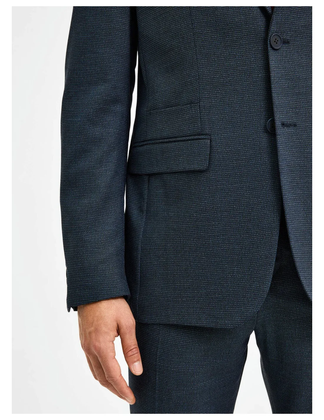 SELECTED GIACCA UOMO,SLHSLIM-TIMELOGAN BLUE STRUC