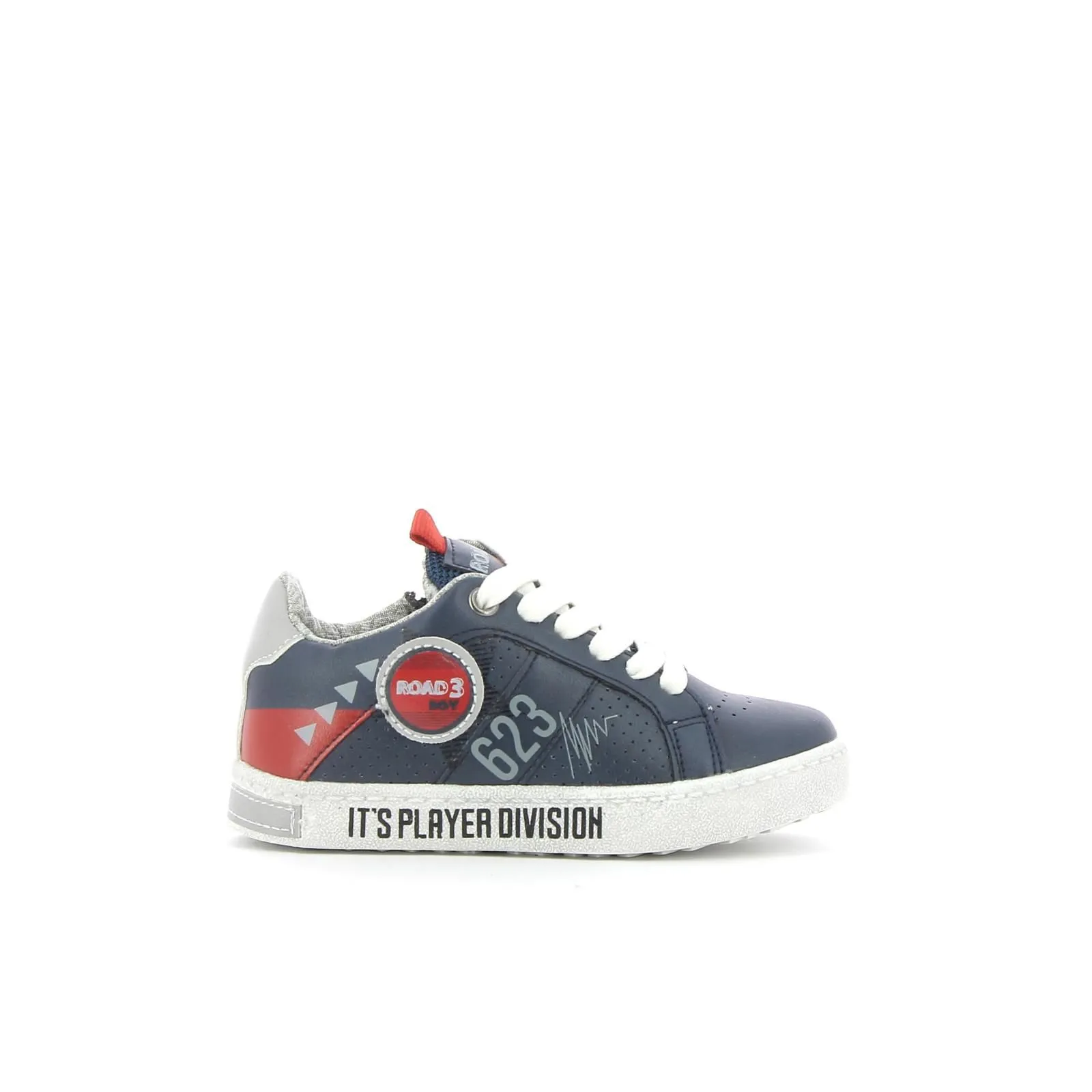 Sneakers blu da bimbo in tessuto