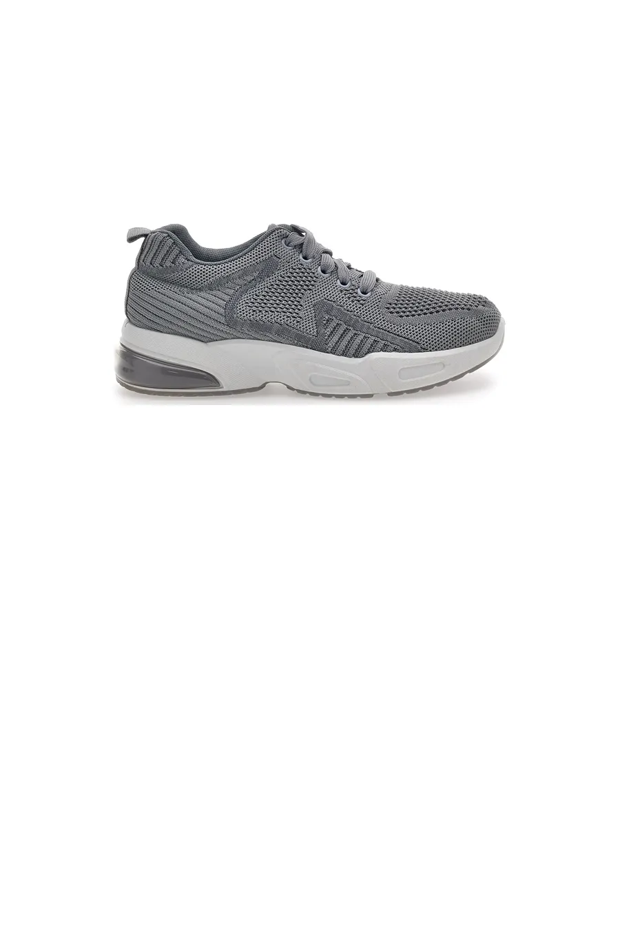 Sneakers Grigie In Tessuto Dame Rose 162508