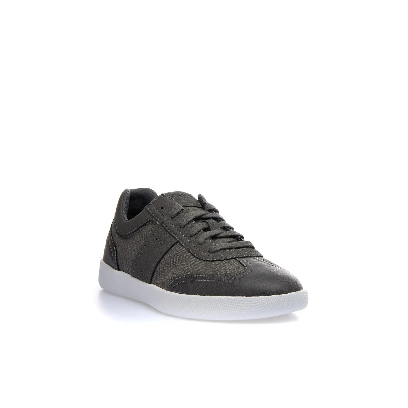 Sneakers grigie in tessuto
