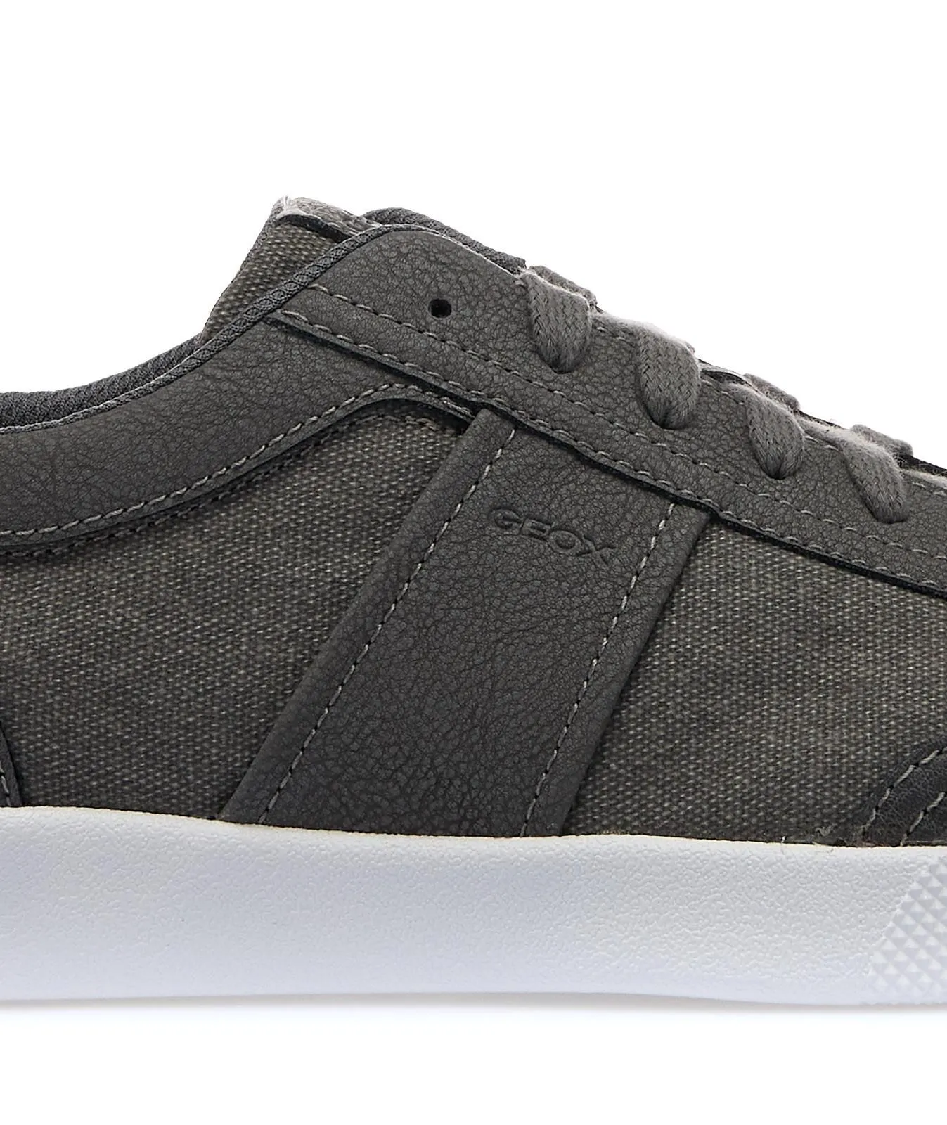 Sneakers grigie in tessuto