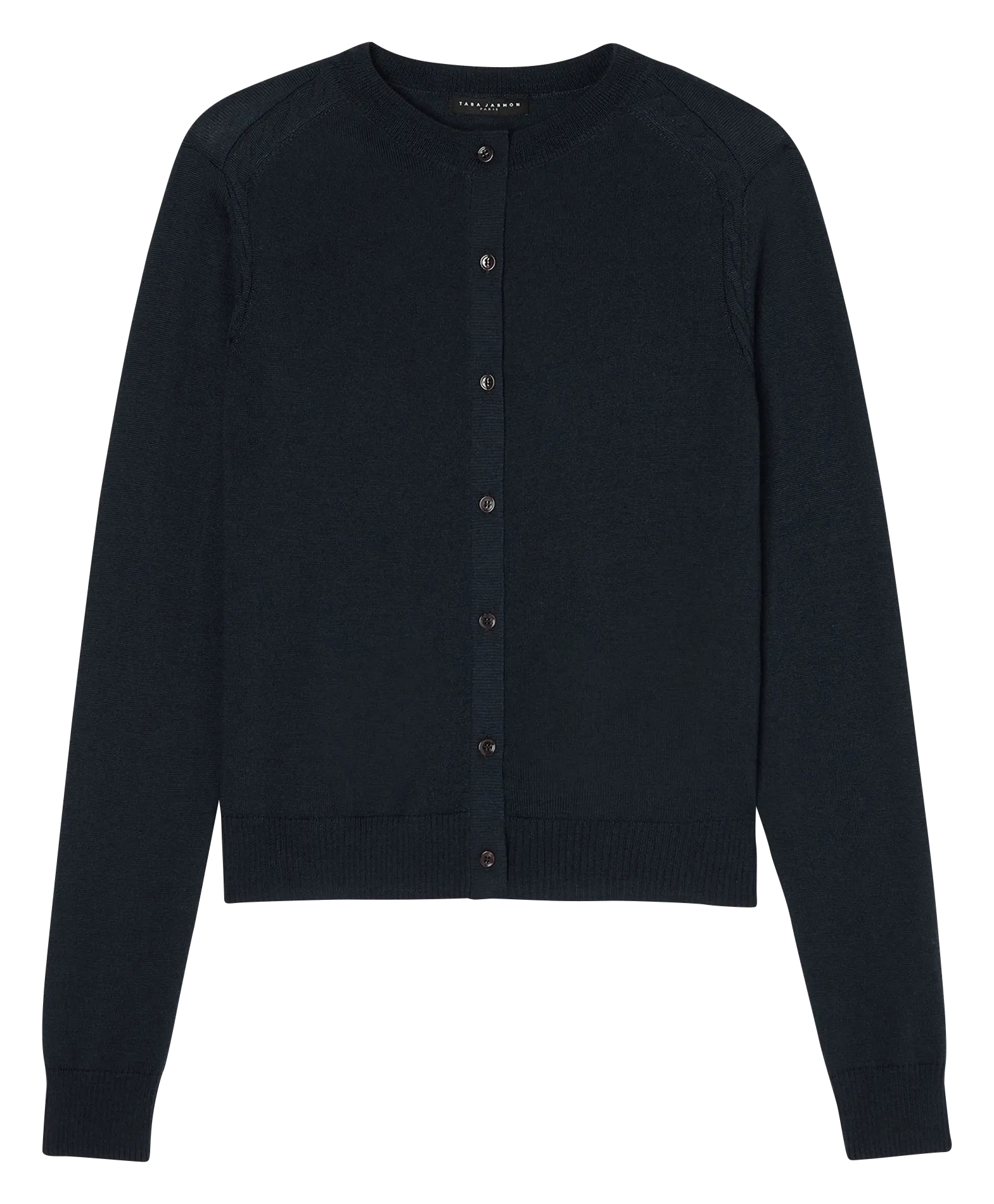  TARA JARMON   GINNO - Cardigan dritto in lana | Blu