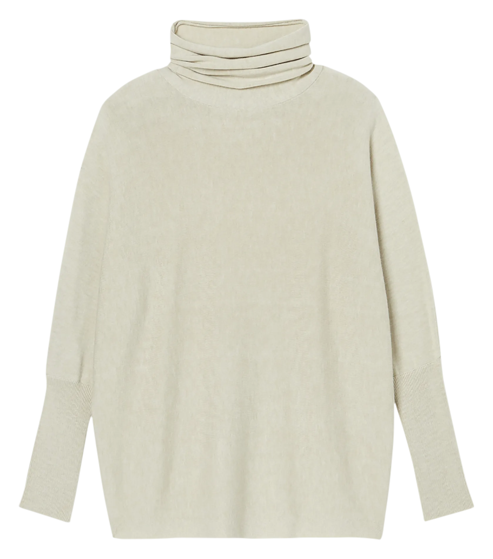  ZAPA   PRUNA - Cardigan lungo in filato misto lana | Beige